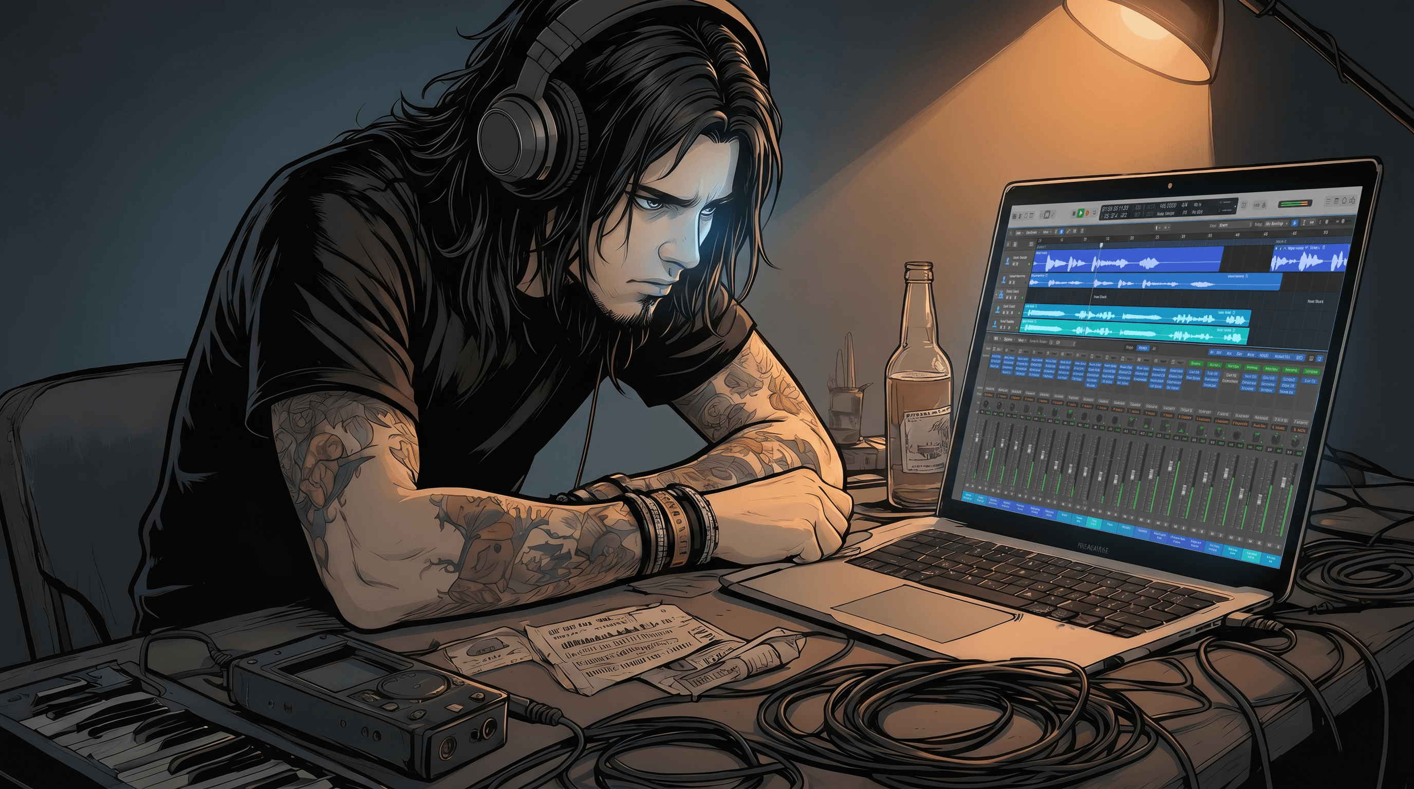 Taelor restoring bootleg recordings